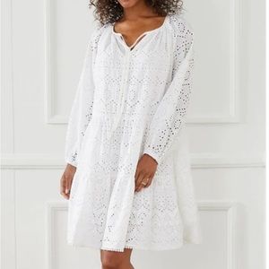 Karen Kane Tiered Eyelet Dress